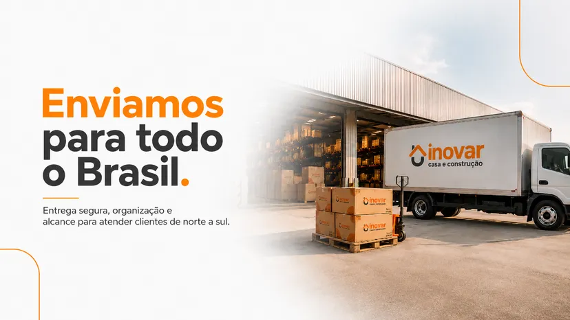 Enviamos para todo o Brasil